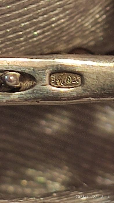 Серьги серебро, гранаты, винтаж, сережки срібні, вінтаж