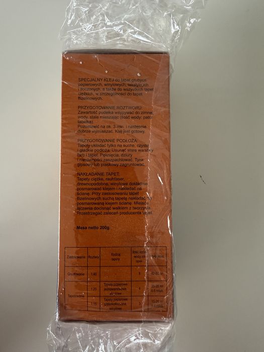 Klej do tapet Eko Pronicel 200g *nowy*