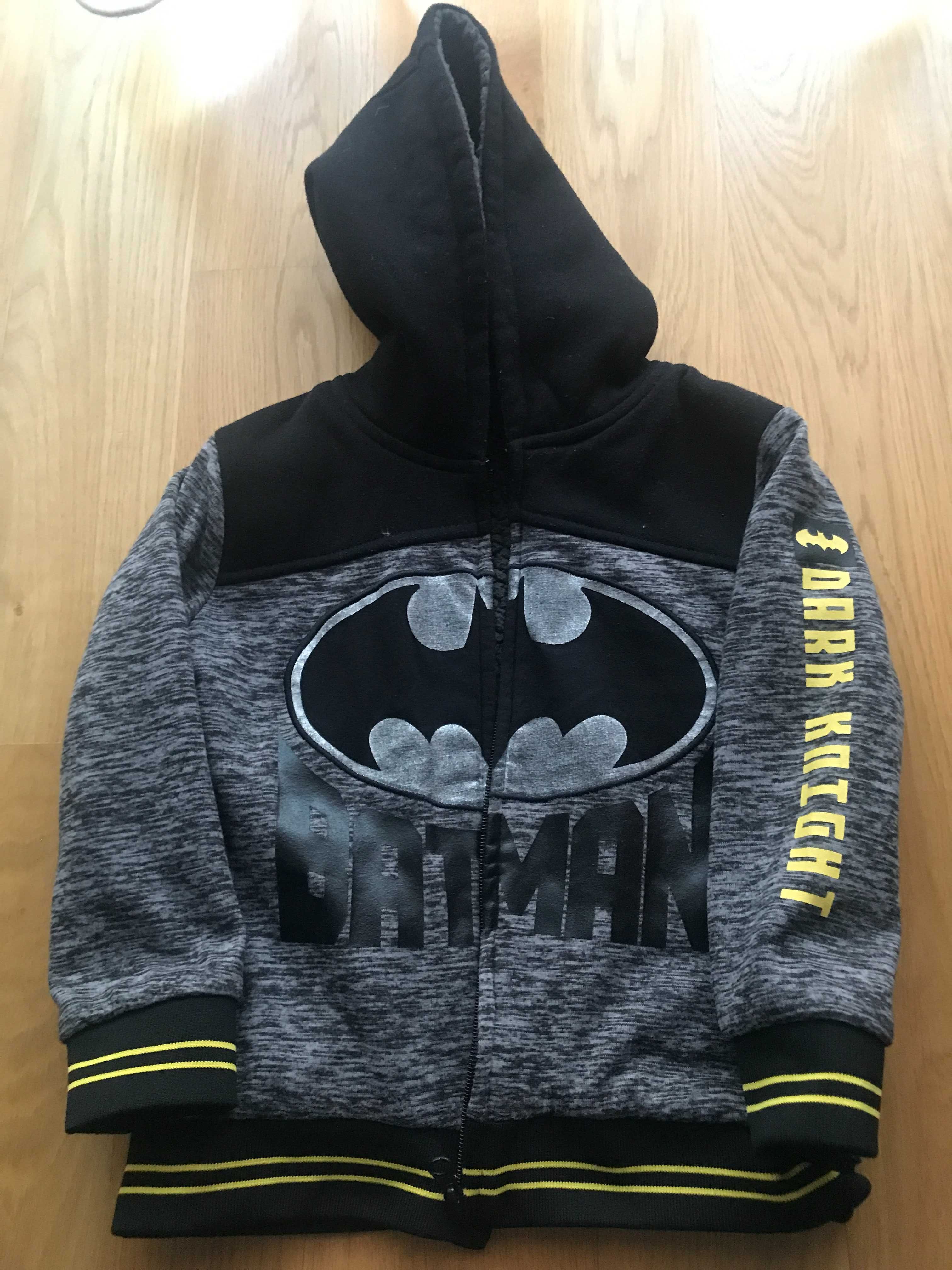 Ocieplana bluza Batman -100% oryginalna - na 6lat