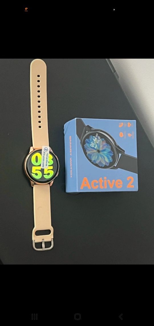 Smartwatch Active 2 – Styl i funkcjonalność + Prezent breloczek
