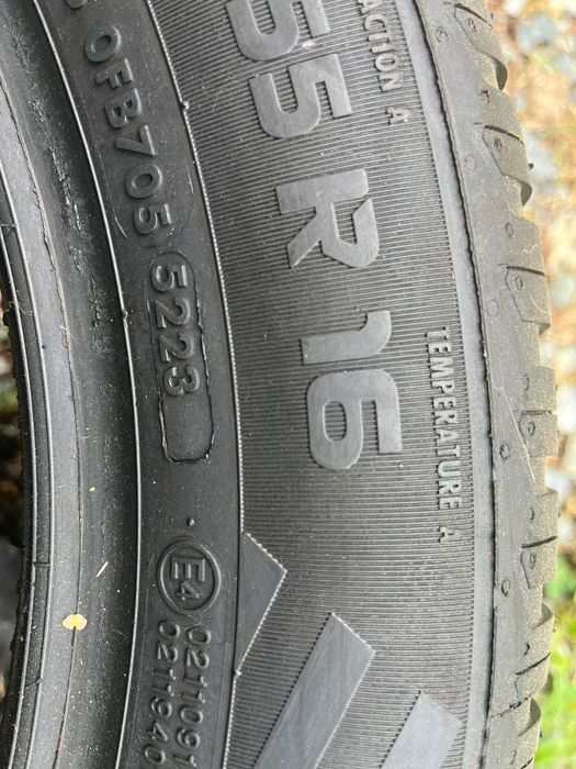 Opony Vredestein 205/55r16 idealne 23r.