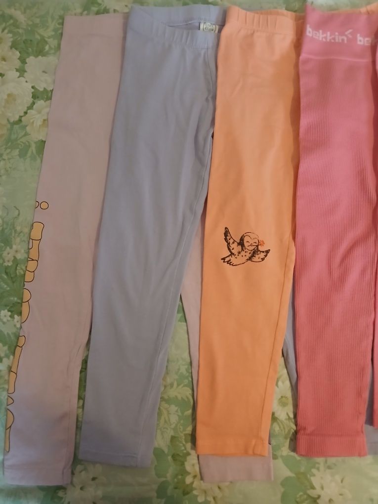 legginsy 116 bardzo ładne