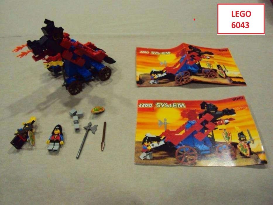 LEGO Castle Classic: 6080; 6085; 6034; 6041; 10000; 383; 6043; 2848