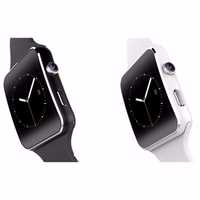 Smartwatch X6 Relógio com Suporte Cartão SIM e Micro SD Cor:Preto