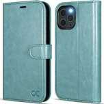 etui z klapką ocase do apple iphone 12 12 pro zielony