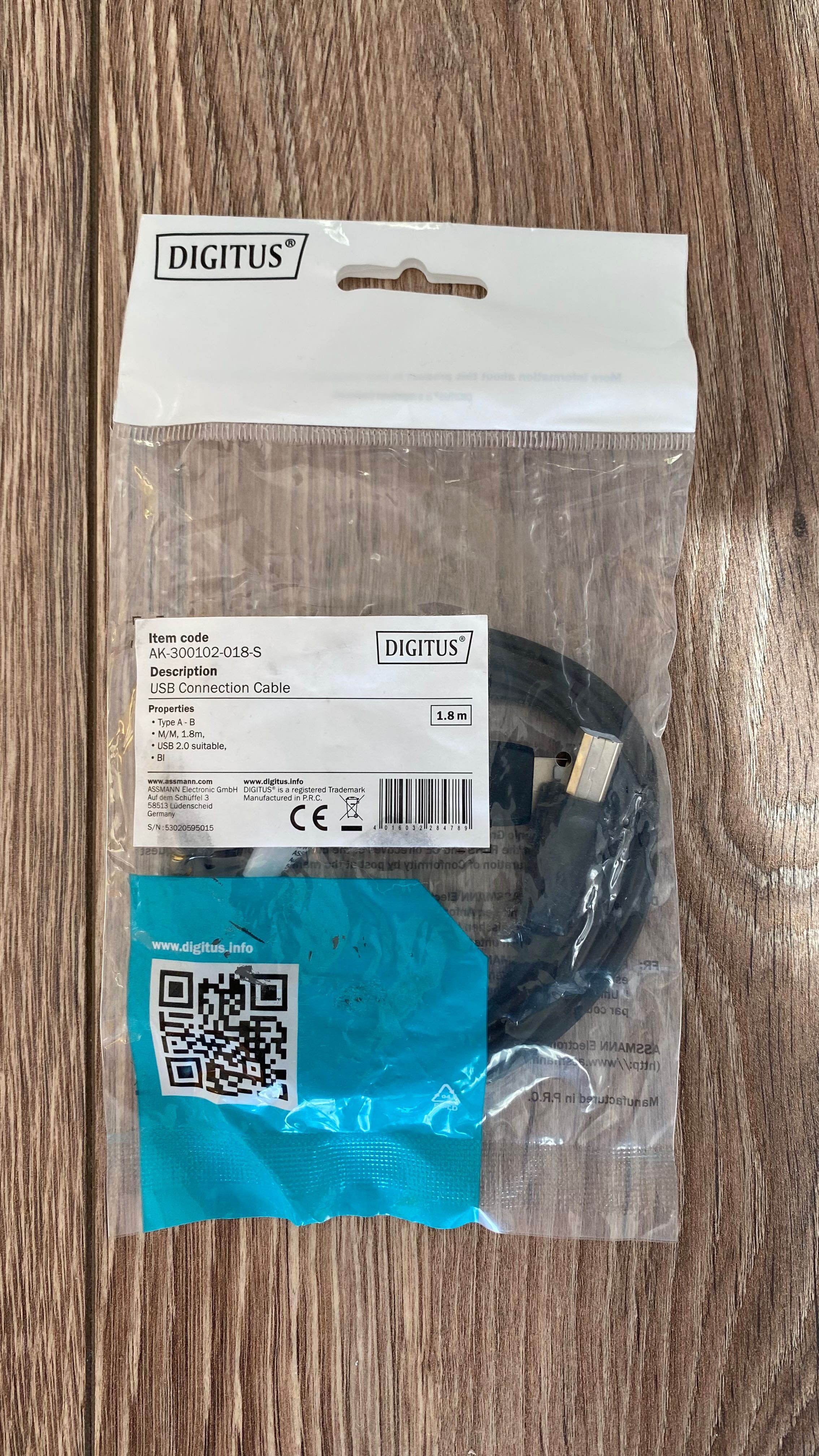 Кабель USB Type A-B