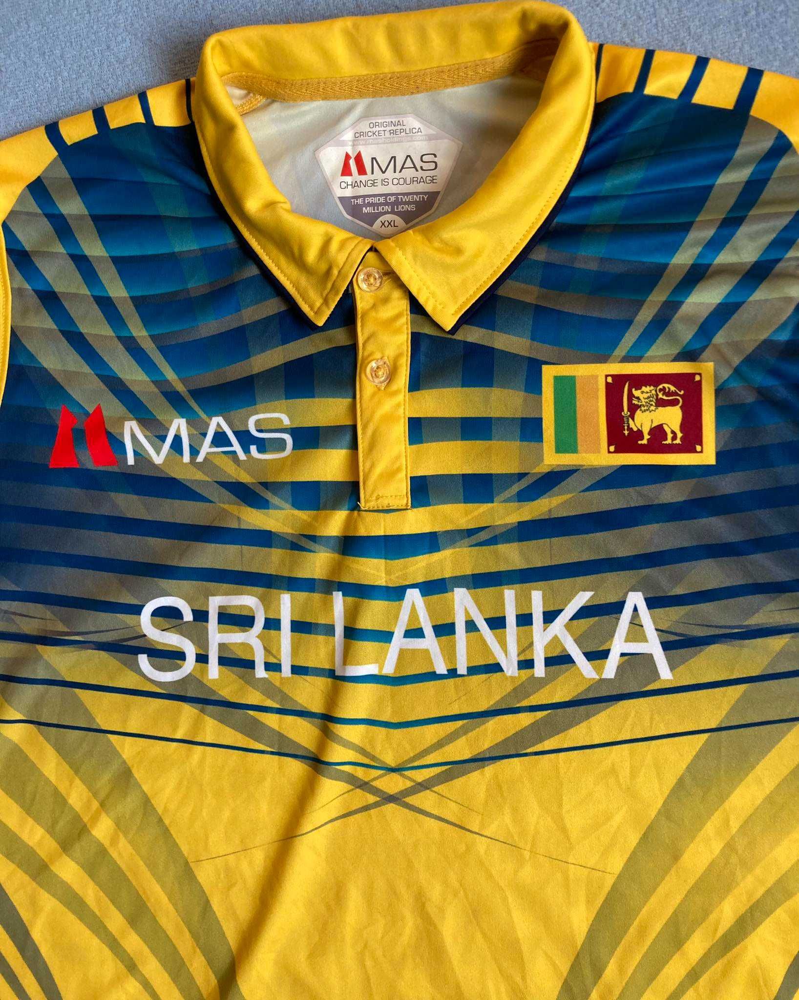 Koszulka Sri Lanka Cricket Mas Roz. XXL