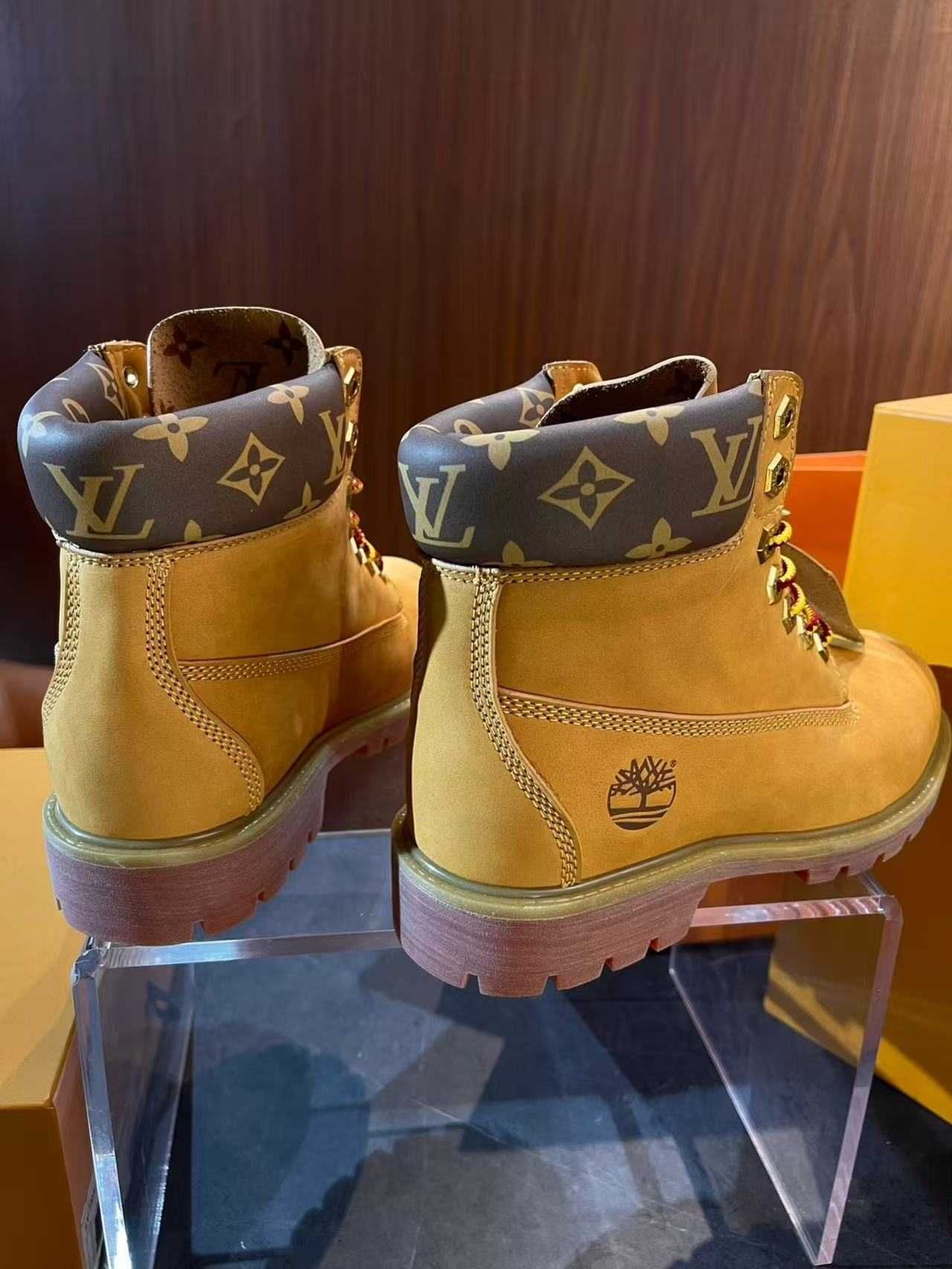 Botas Timberland x LOUIS VUITTON.