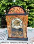 Zegar kominkowy Boulle dwutonowy nr 29A