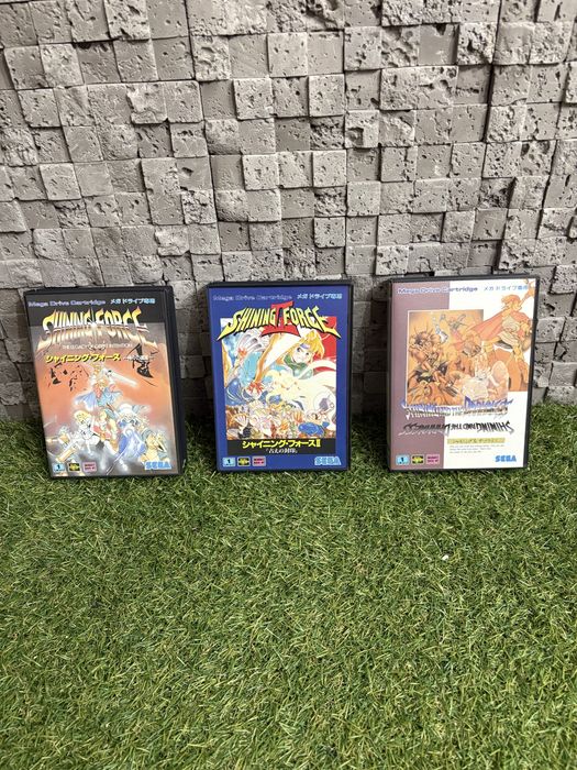 Комплект картр SEGA MD2 Shining force 1,2,3. Як нові! Ціна за комплект