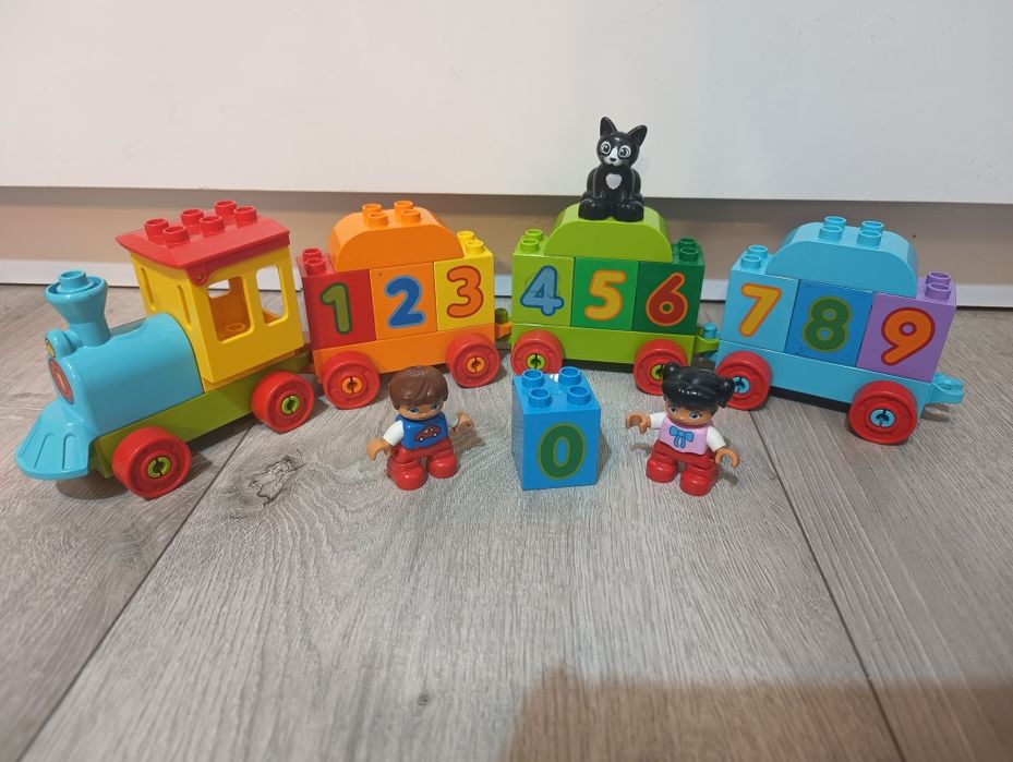 LEGO Duplo pociąg z cyferkami