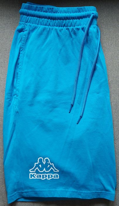 Błękitne spodenki męskie Kappa