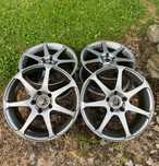 Felgi AVS Model 7 17x8j et30 drift jdm stance style japan