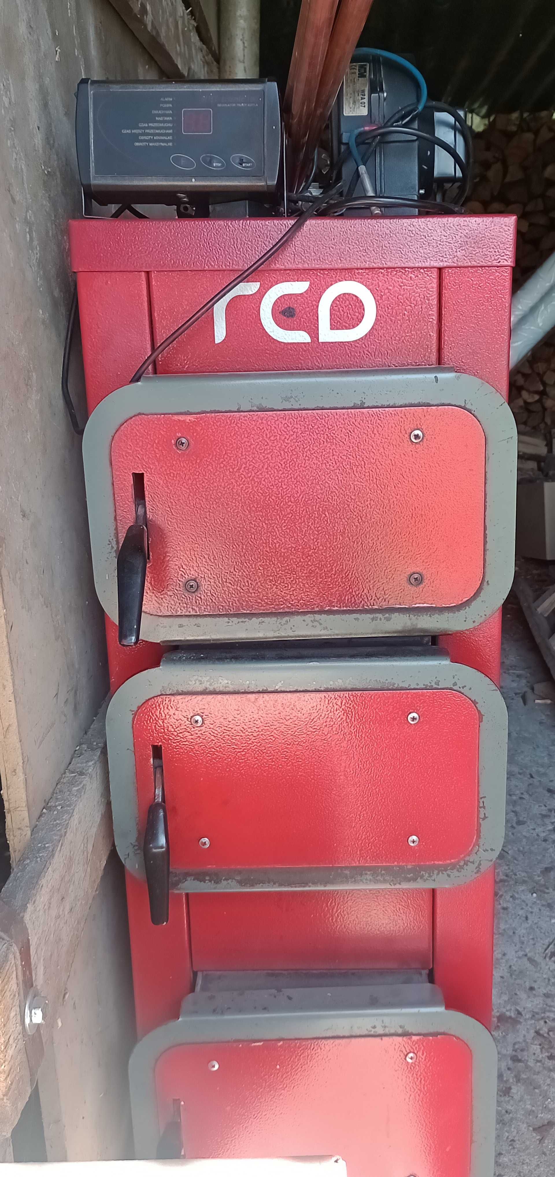 Piec na węgiel i drewno
