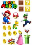 Wydruk cukrowy A4 mario -dowolna grafika