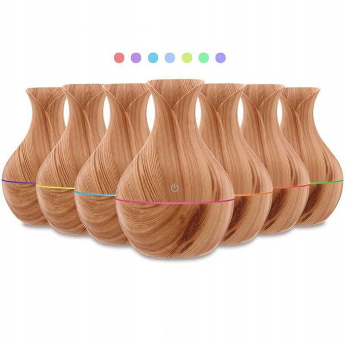 nawilżacz powietrza dyfuzor zapachowy+12xolejki eteryczne aromaterapia