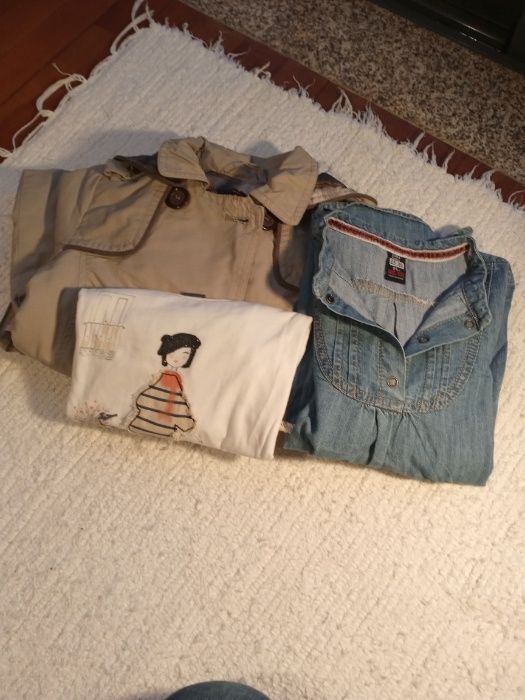 Conjunto de roupa "Zara" de menina 2-3 anos