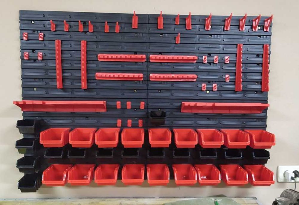 Панель для інструментів органайзер 115х39 7 контейнерів дошка доска