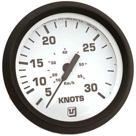 Prędkościomierz Podciśnieniowy Do 30 Węzłów / 55 km/h Ultraflex 60536W