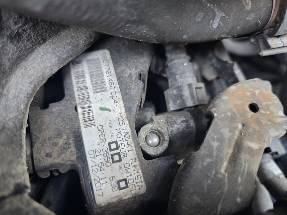 Silnik 2.0hdi dw10fu 18r jumper, boxer,ducato