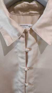 Блуза сорочка жіноча бежева Reserved
