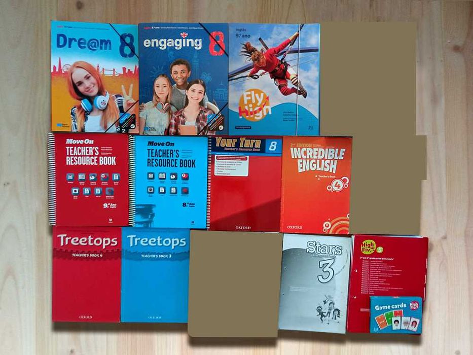 Livros De Recursos Do Professor - Inglês - NÃO SÃO MANUAIS