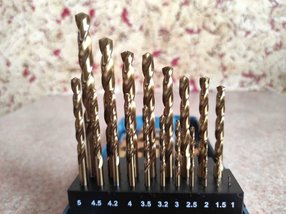 Zestaw wierteł Erbauer TiN HSS 25 szt.