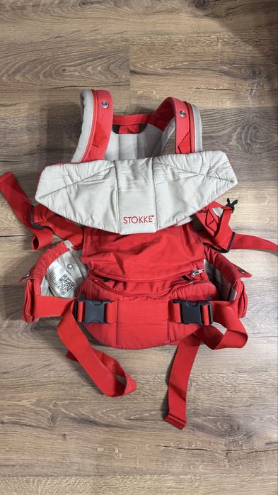 Рюкзак Stokke MyCarrier 2 в 1,: Червоний віж народження до 3 років