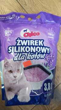 Żwirek silikonowy o zapachu lawendy 1,5kg do kuwety dla kota