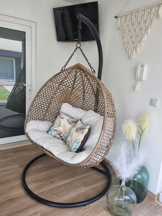 Baloiço 2 lugares impecável