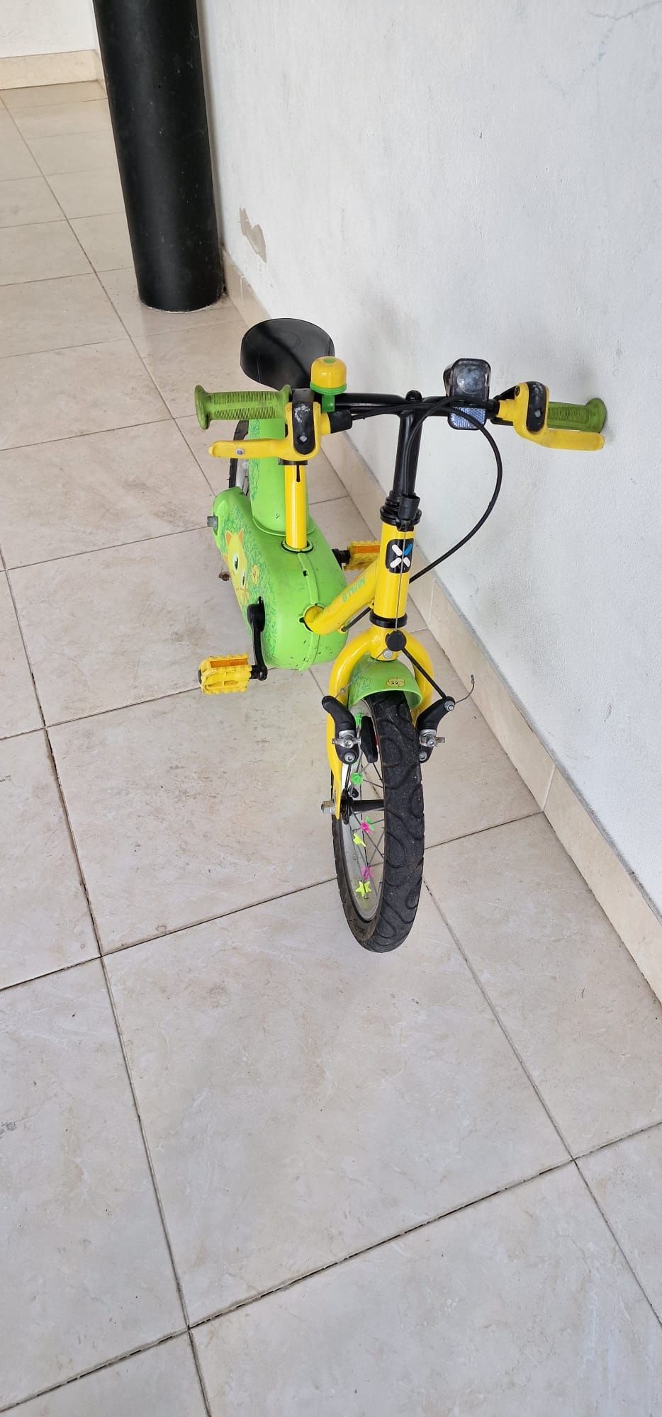 Bicicleta com e sem rodinhas