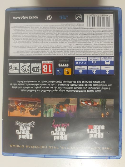 Grand Theft auto- the trilogy PS4  (GTA)