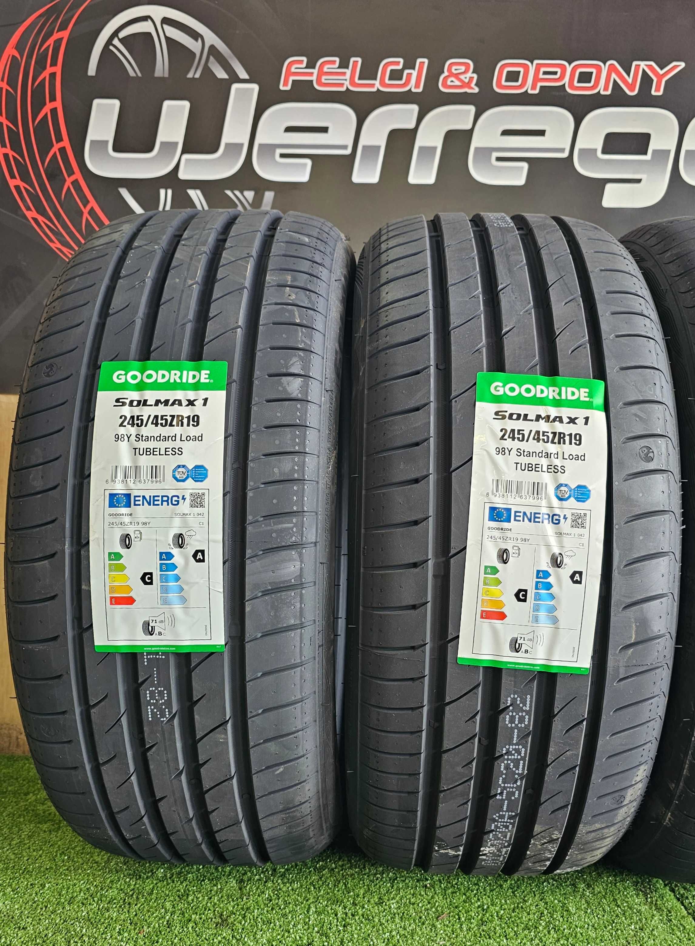 NOWE OPONY Goodride Solmax 1 - 245/45/R19 - 98Y