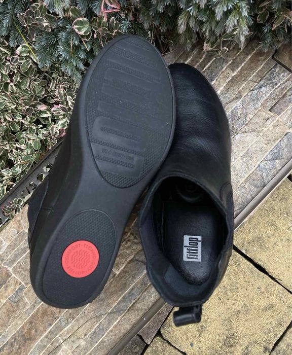 FitFlop Англія фірмові шкіряні жіночі черевики натуральна шкіра 36р.