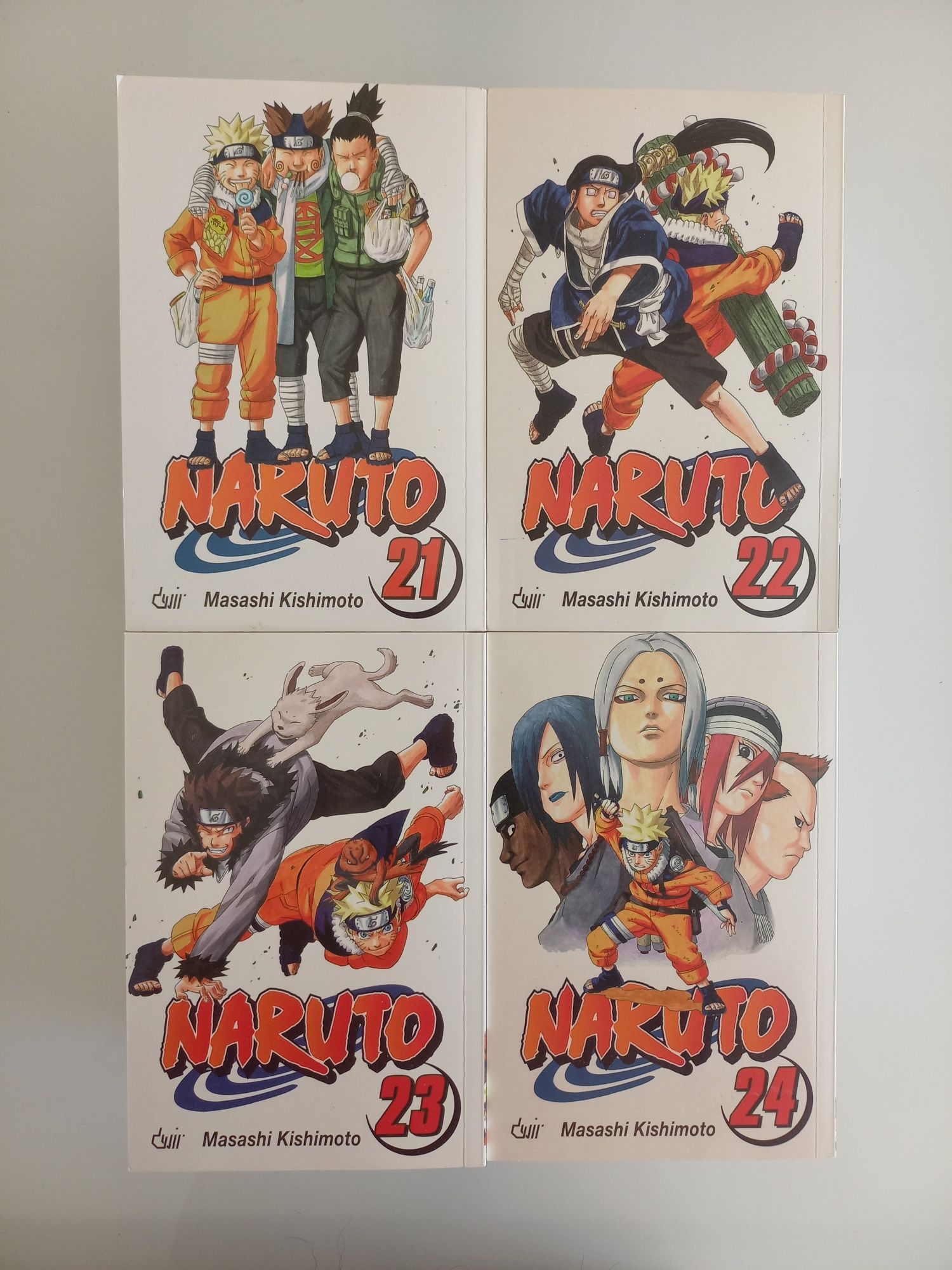 Mangá Naruto volume 1-34