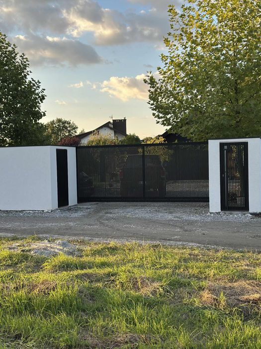 Ogrodzenia panelowe, montaż, ogrodzenia betonowe