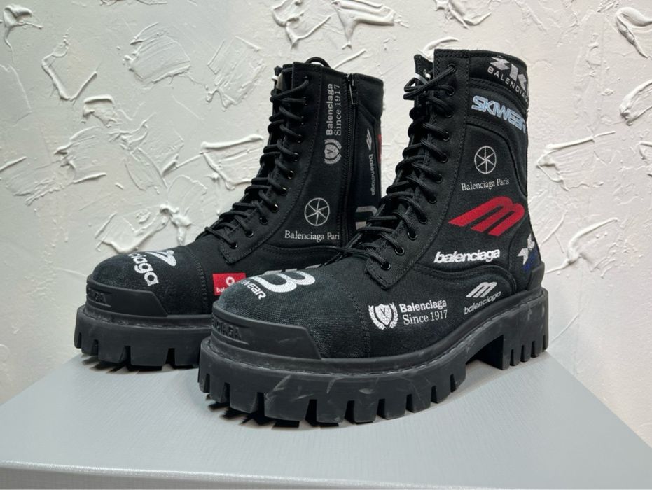 Черевики Balenciaga Combat Strike новинка