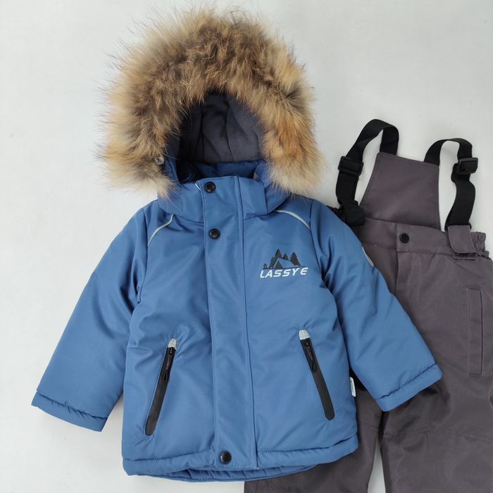 Дитячій зимовий комбінезон для хлопчиків на 2, 3, 4 роки