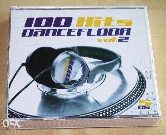 Colectânea música de dança 100 Hits Dancefloor - Vol.2 (5 cds)