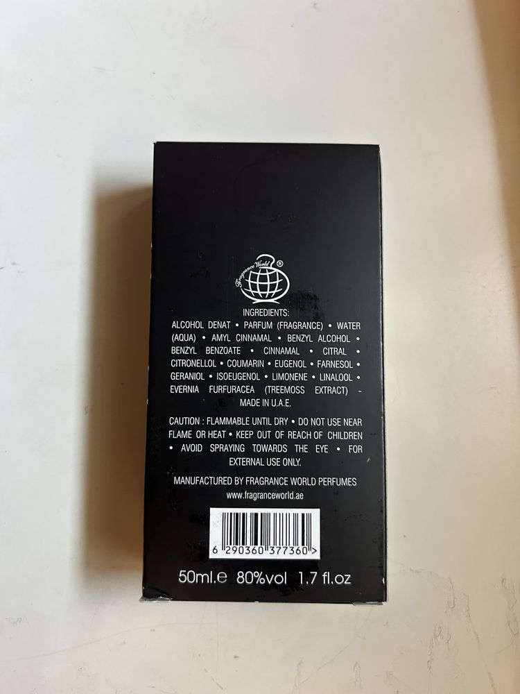 Perfume arabe novo