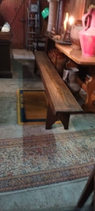 Bancos Corridos Antigos Cadeiras