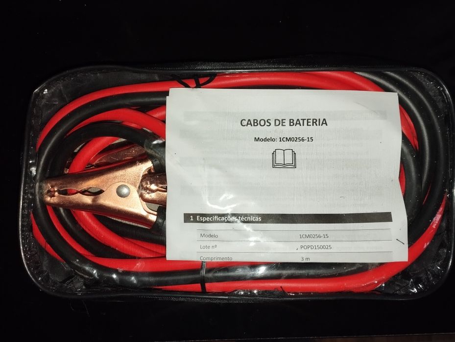 Cabos de bateria p/carro
