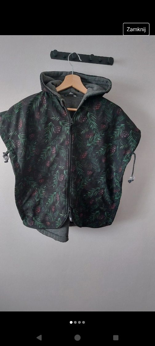 Patulove ponczo Softshell