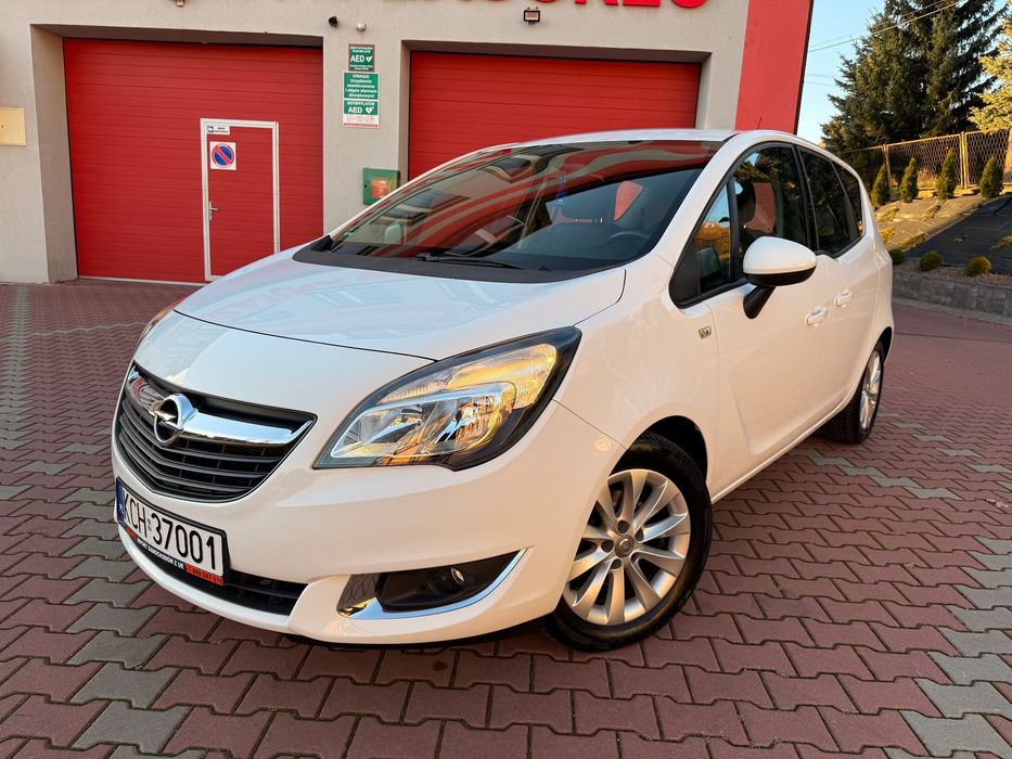 Opel Meriva LIFT~1.4T_120ps~Tylko147TysKm~PełnySerwisASO~FabrycznyLakier~TOP