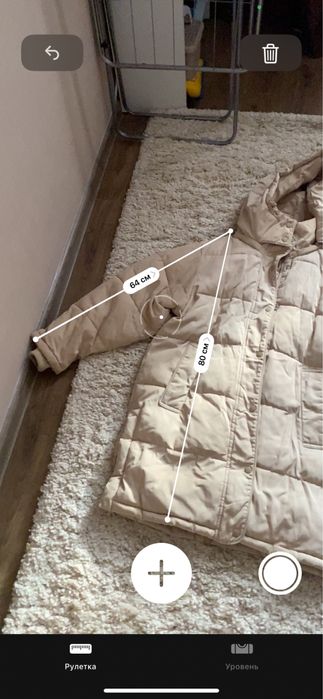 Пуховик жіночий довгий pull and bear