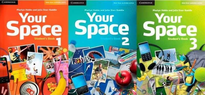 Your Space 1, 2, 3 Student's book + Workbook