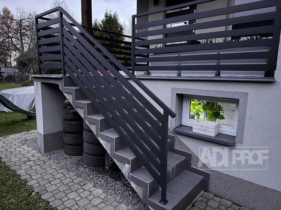 Balustrada Balkonowa, Balkon Francuski, Balustrady Aluminiowe