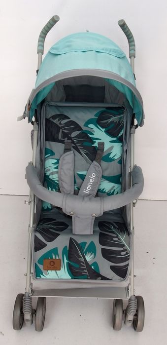 lionelo elia oslo wózek spacerowy parasolka tropical turquoise
