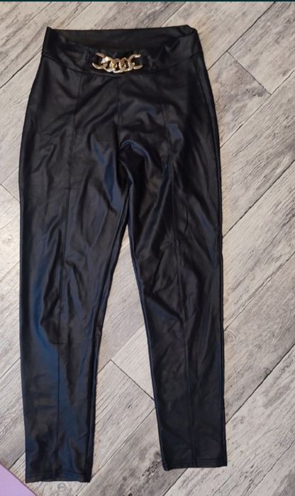 Spodnie lateksowe czarne