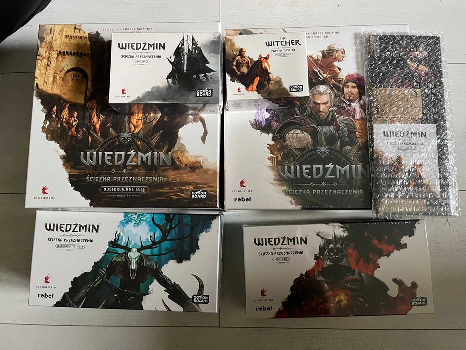 Wiedźmin: Ścieżka Przeznaczenia - ALL-IN + Geralt na Płotce